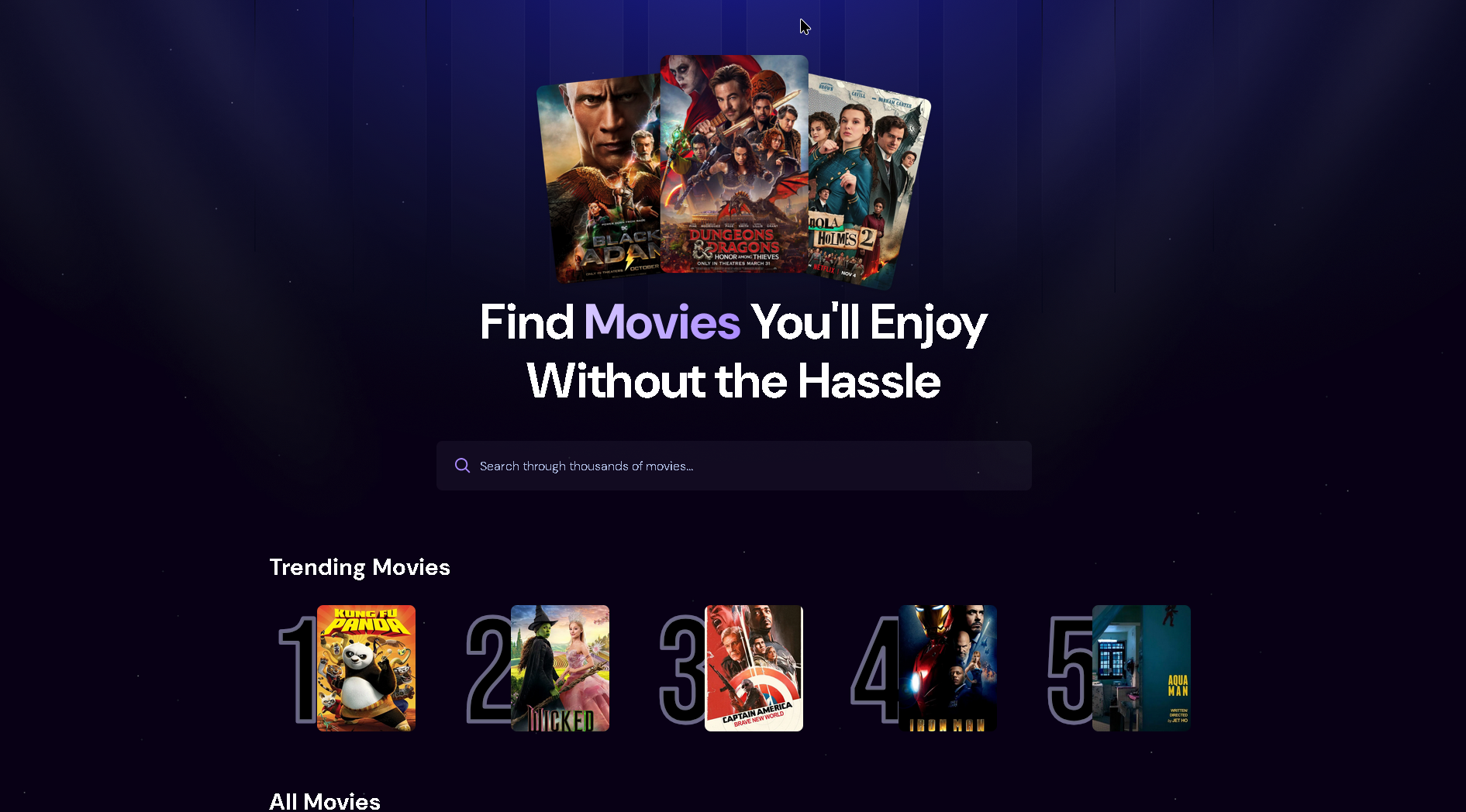 Movie Finder Preview